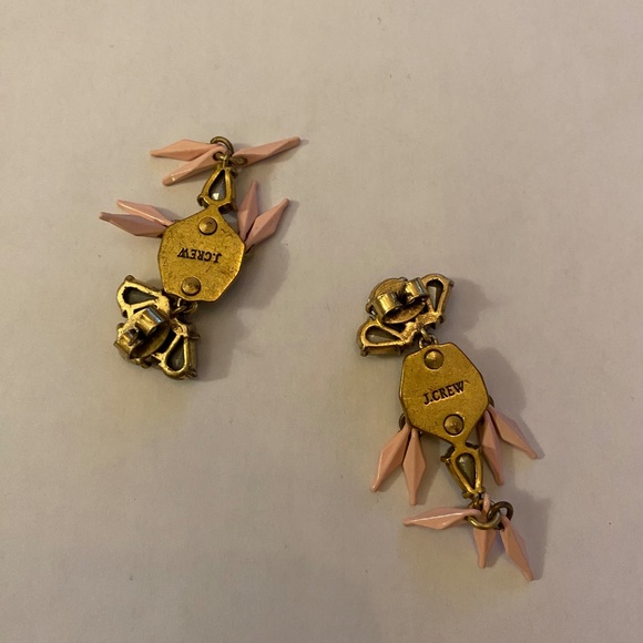 JCrew Multicolor Crystal & Enamel Chandelier Dangle Earrings Y2K, 2.5" length - Picture 11 of 11